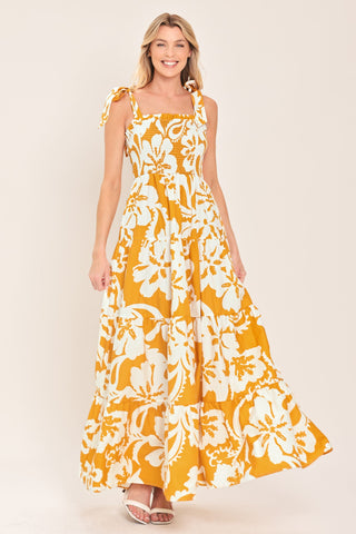 TROPICALLY YOURS WOVEN MAXI DRESS - Glamourous Grace