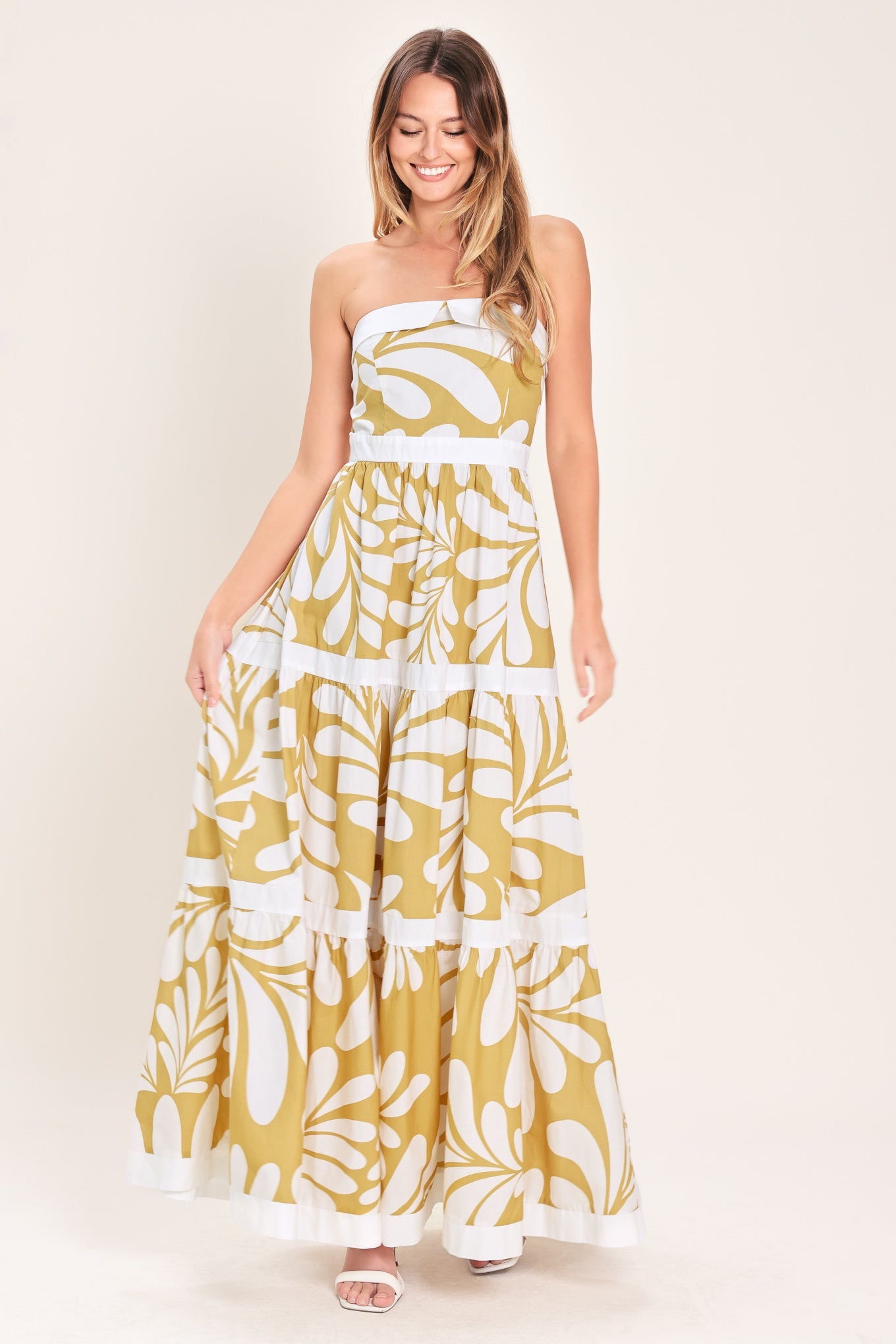 GOOD DAY WOVEN MAXI DRESS - Glamourous Grace