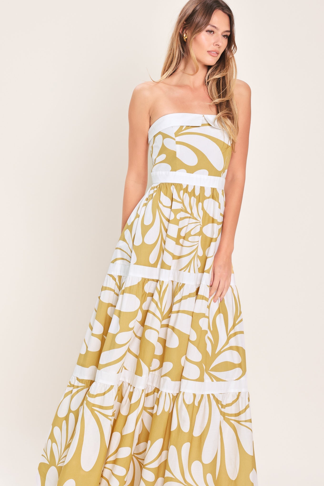 GOOD DAY WOVEN MAXI DRESS - Glamourous Grace