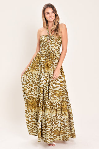 RUN THE WORLD WOVEN MAXI DRESS - Glamourous Grace