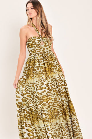 RUN THE WORLD WOVEN MAXI DRESS - Glamourous Grace