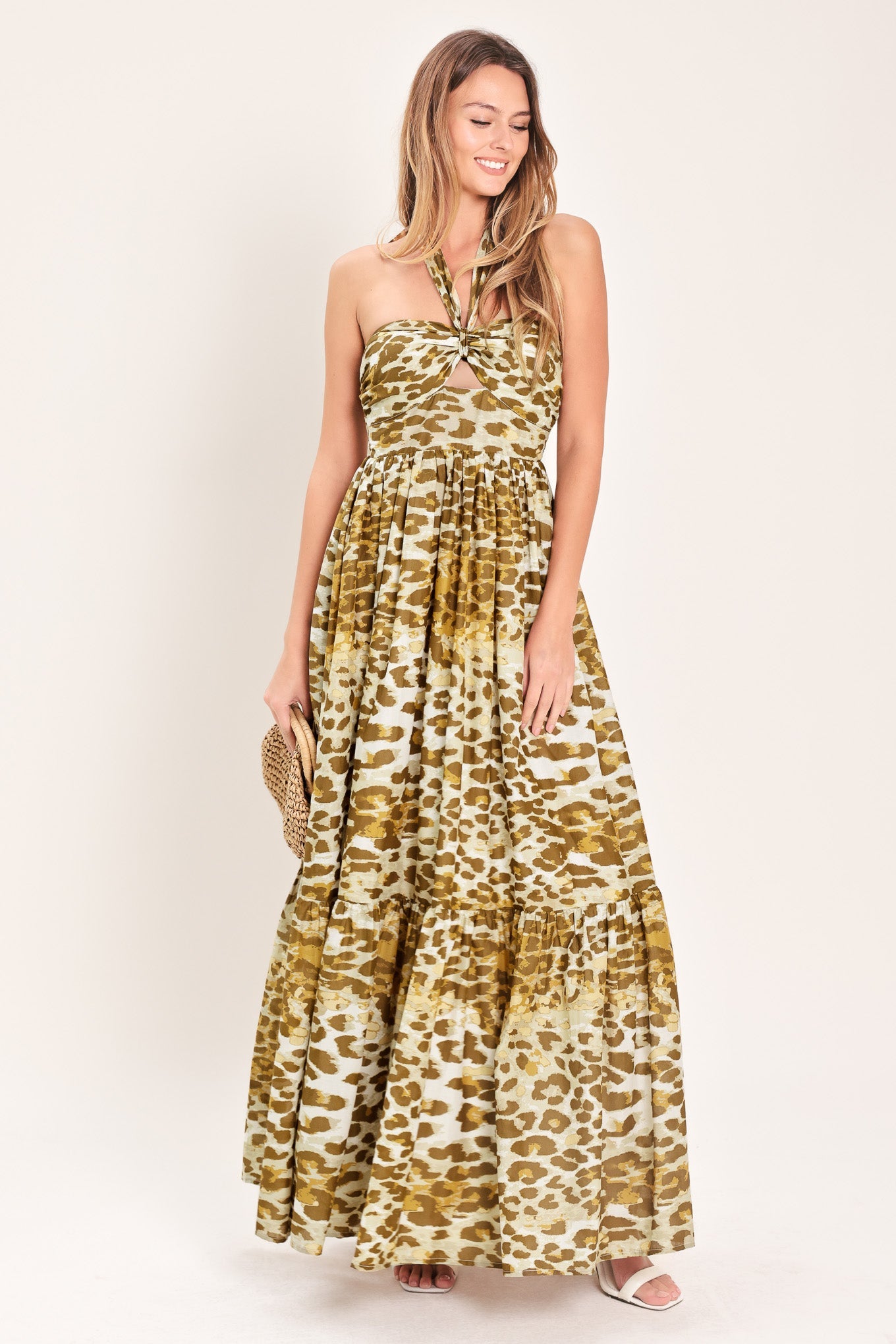 RUN THE WORLD WOVEN MAXI DRESS - Glamourous Grace