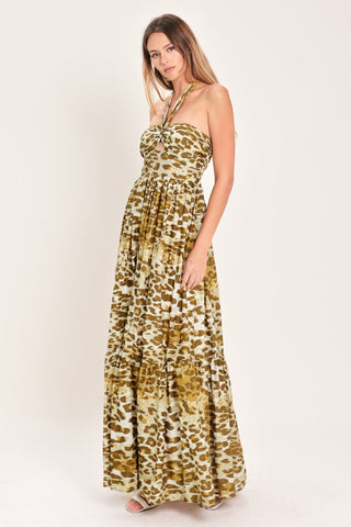 RUN THE WORLD WOVEN MAXI DRESS - Glamourous Grace