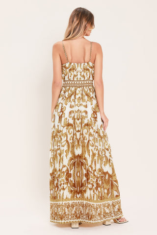 ROYAL GARDEN WOVEN MAXI DRESS - Glamourous Grace