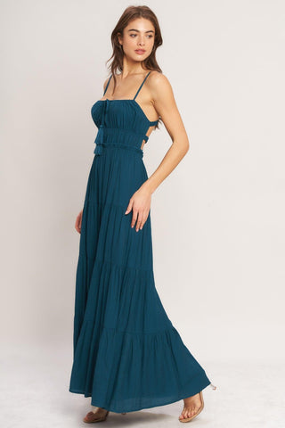 OCEAN BREEZE WOVEN MAXI DRESS - Glamourous Grace