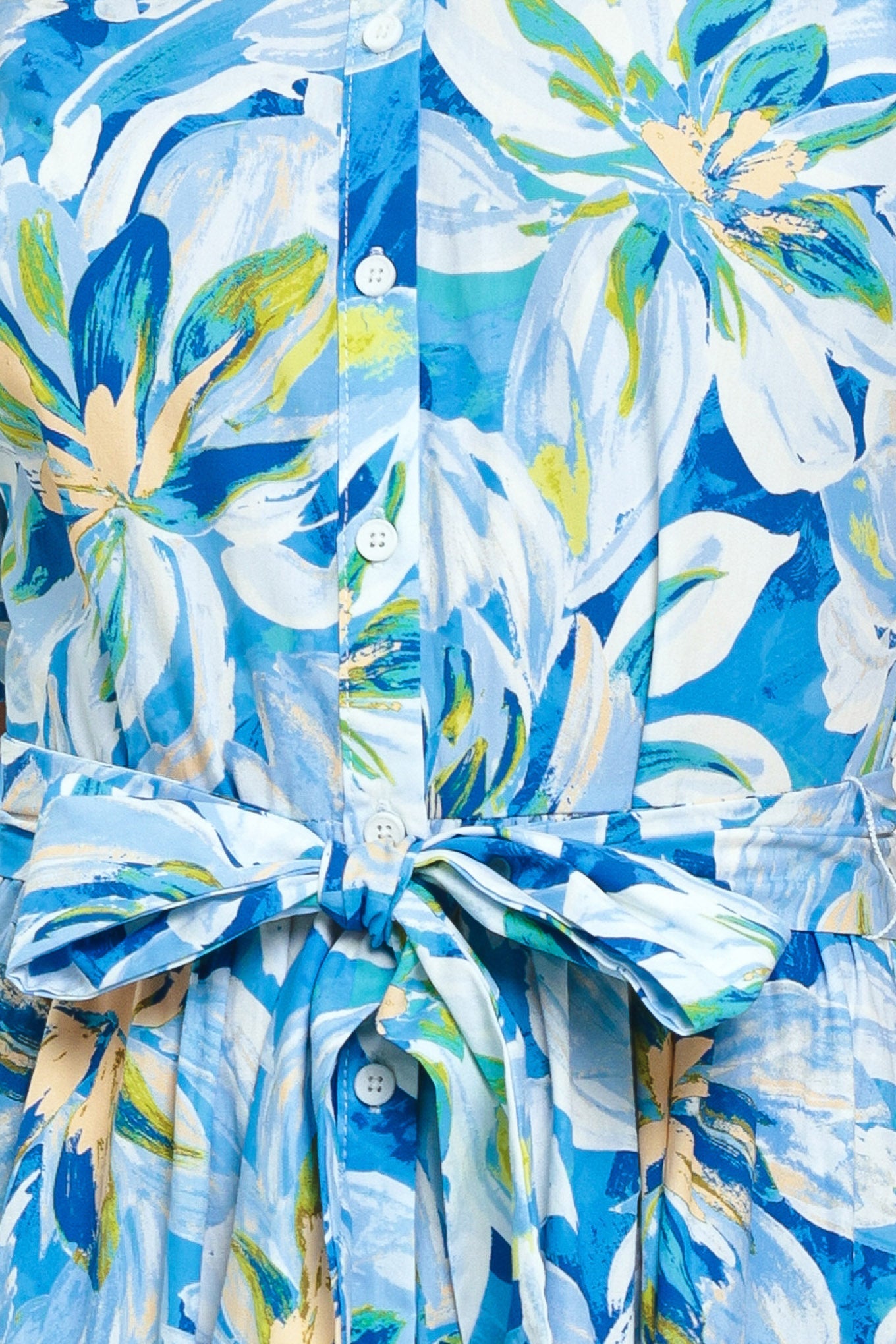 OCEAN GARDEN WOVEN MIDI DRESS - Glamourous Grace