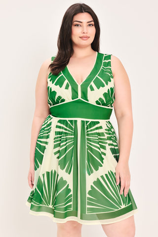 PALM BREEZE WOVEN MINI DRESS - Glamourous Grace
