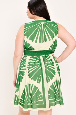 PALM BREEZE WOVEN MINI DRESS - Glamourous Grace