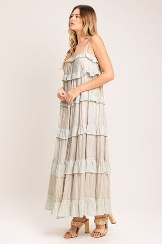 DUNE SERENA WOVEN MIDI DRESS - Glamourous Grace