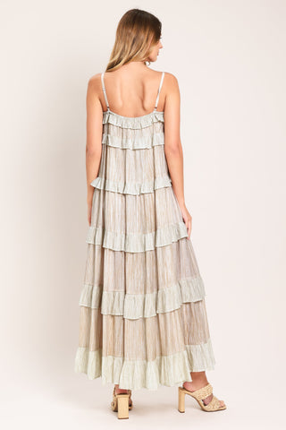 DUNE SERENA WOVEN MIDI DRESS - Glamourous Grace