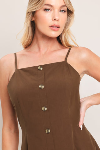 EARTHY GRACE WOVEN MIDI DRESS - Glamourous Grace