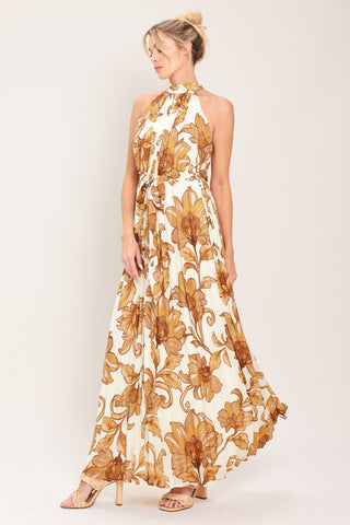 HONEY LUXE WOVEN MAXI DRESS - Glamourous Grace