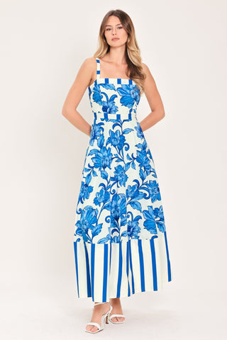 CAPRI GARDEN WOVEN MIDI DRESS - Glamourous Grace