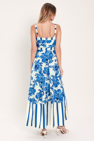 CAPRI GARDEN WOVEN MIDI DRESS - Glamourous Grace