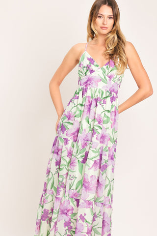 GARDEN SWEETHEART WOVEN MAXI DRESS - Glamourous Grace