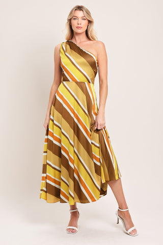 SOFT SUNSHINE WOVEN MIDI DRESS - Glamourous Grace