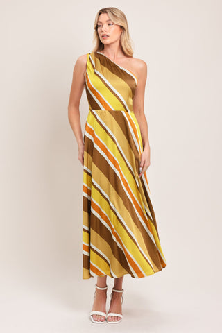 SOFT SUNSHINE WOVEN MIDI DRESS - Glamourous Grace