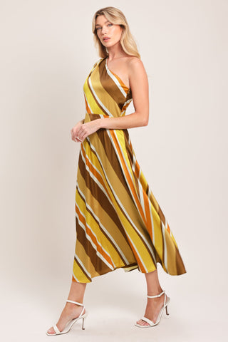 SOFT SUNSHINE WOVEN MIDI DRESS - Glamourous Grace