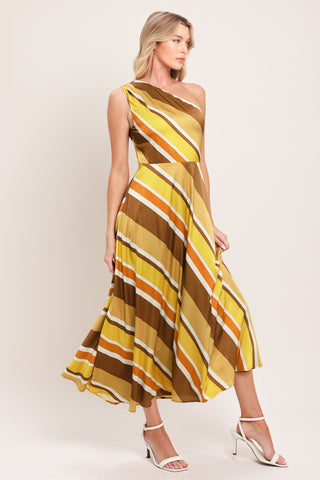 SOFT SUNSHINE WOVEN MIDI DRESS - Glamourous Grace