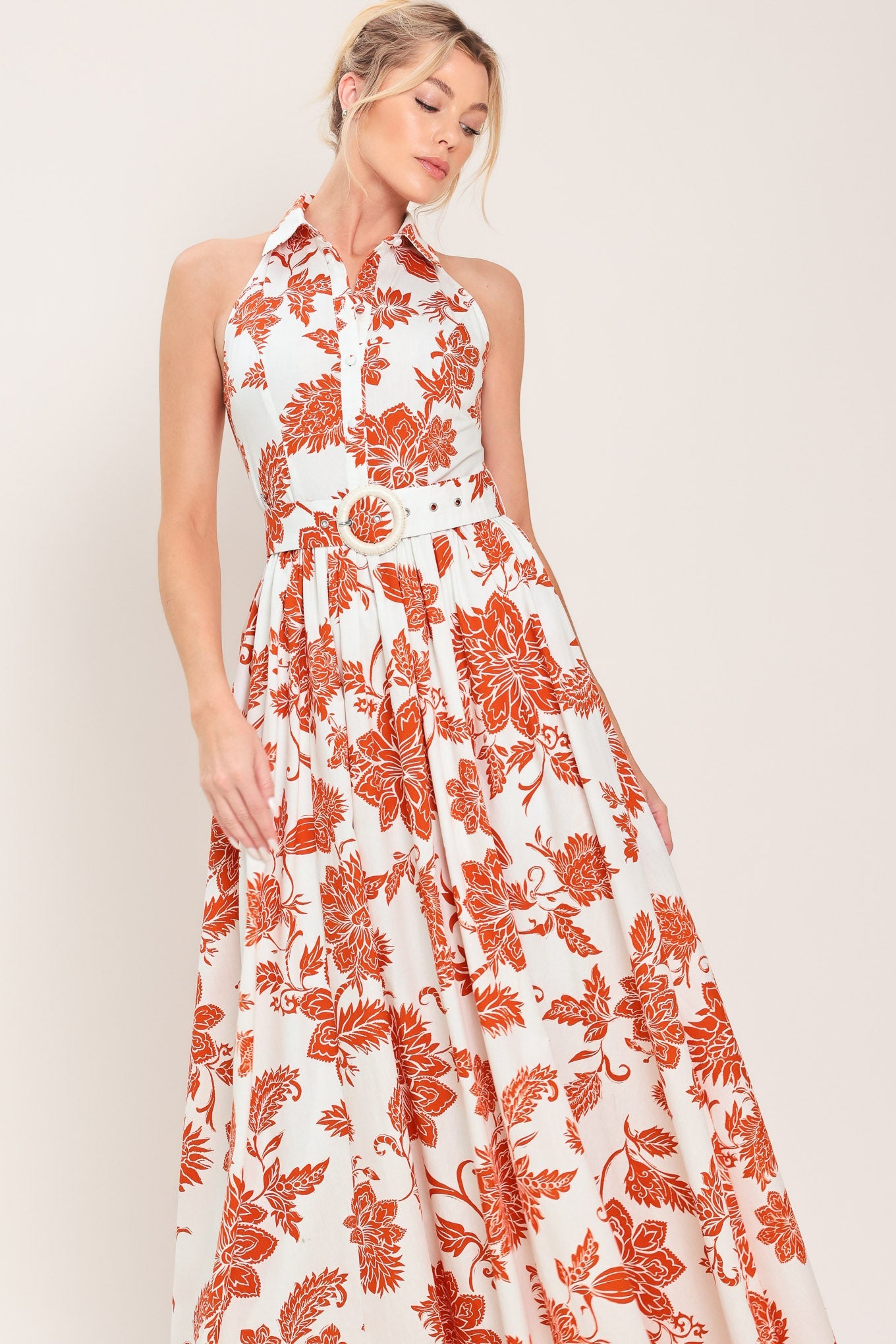 PORTOFINO SUN WOVEN MAXI DRESS - Glamourous Grace