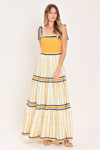 AMALFI SUNKISSED WOVEN MAXI DRESS - Glamourous Grace