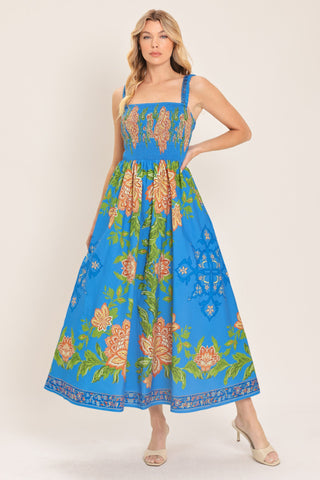 SPRINGTIME IN PARIS WOVEN MIDI DRESS - Glamourous Grace