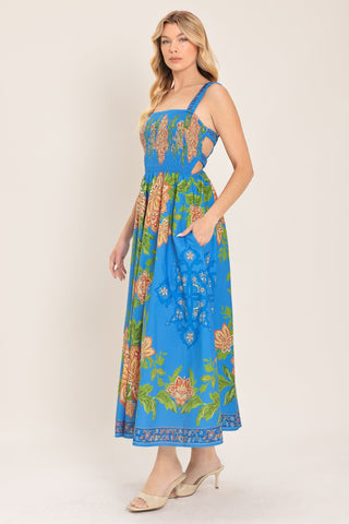SPRINGTIME IN PARIS WOVEN MIDI DRESS - Glamourous Grace