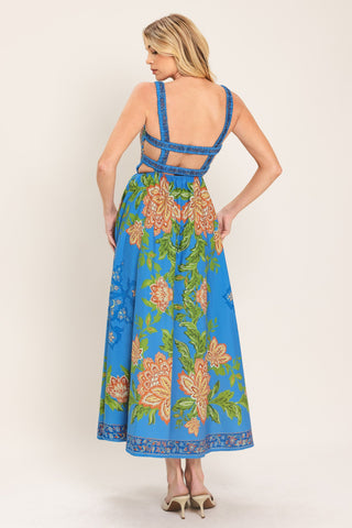 SPRINGTIME IN PARIS WOVEN MIDI DRESS - Glamourous Grace