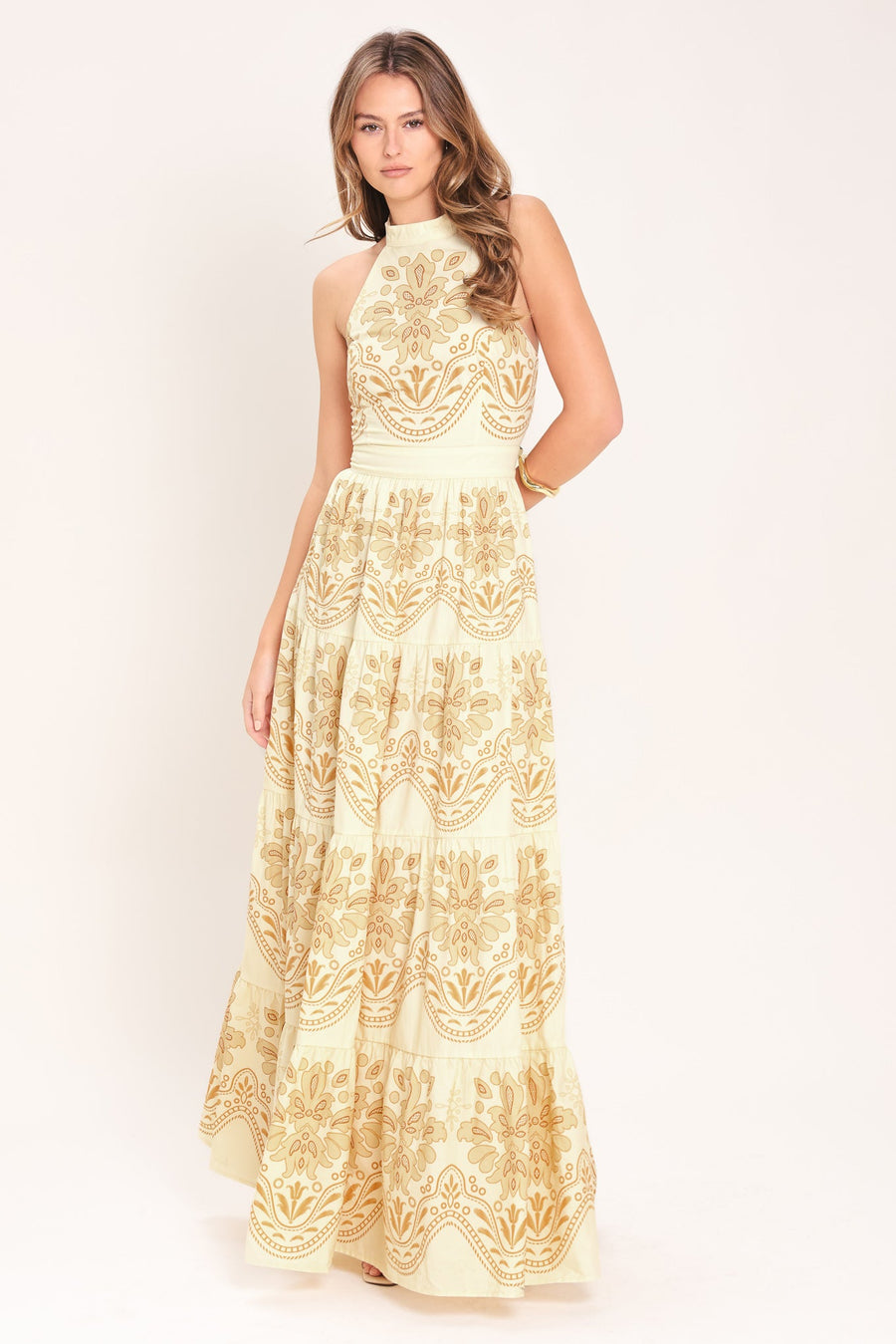 SICILIAN SUMMER WOVEN MAXI DRESS - Glamourous Grace