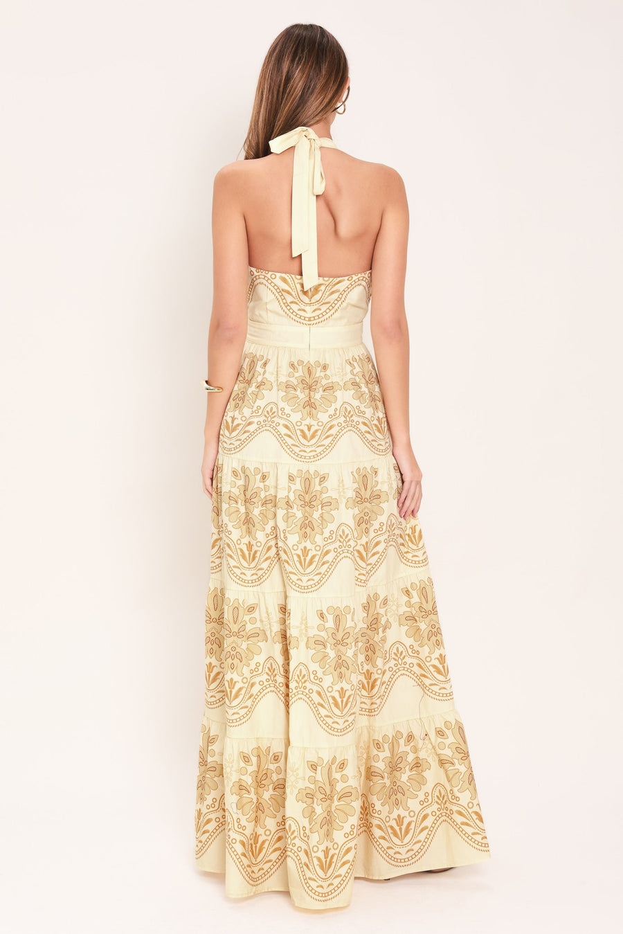 SICILIAN SUMMER WOVEN MAXI DRESS - Glamourous Grace