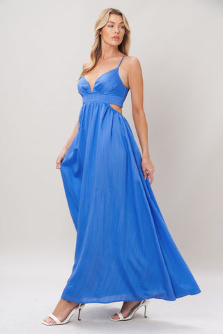 AZURE TEMPTATION WOVEN MAXI DRESS - Glamourous Grace