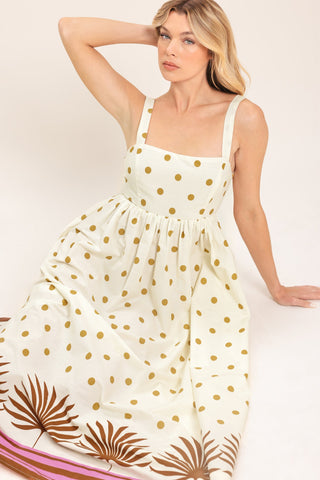 COCONUT GROVE WOVEN MIDI DRESS - Glamourous Grace