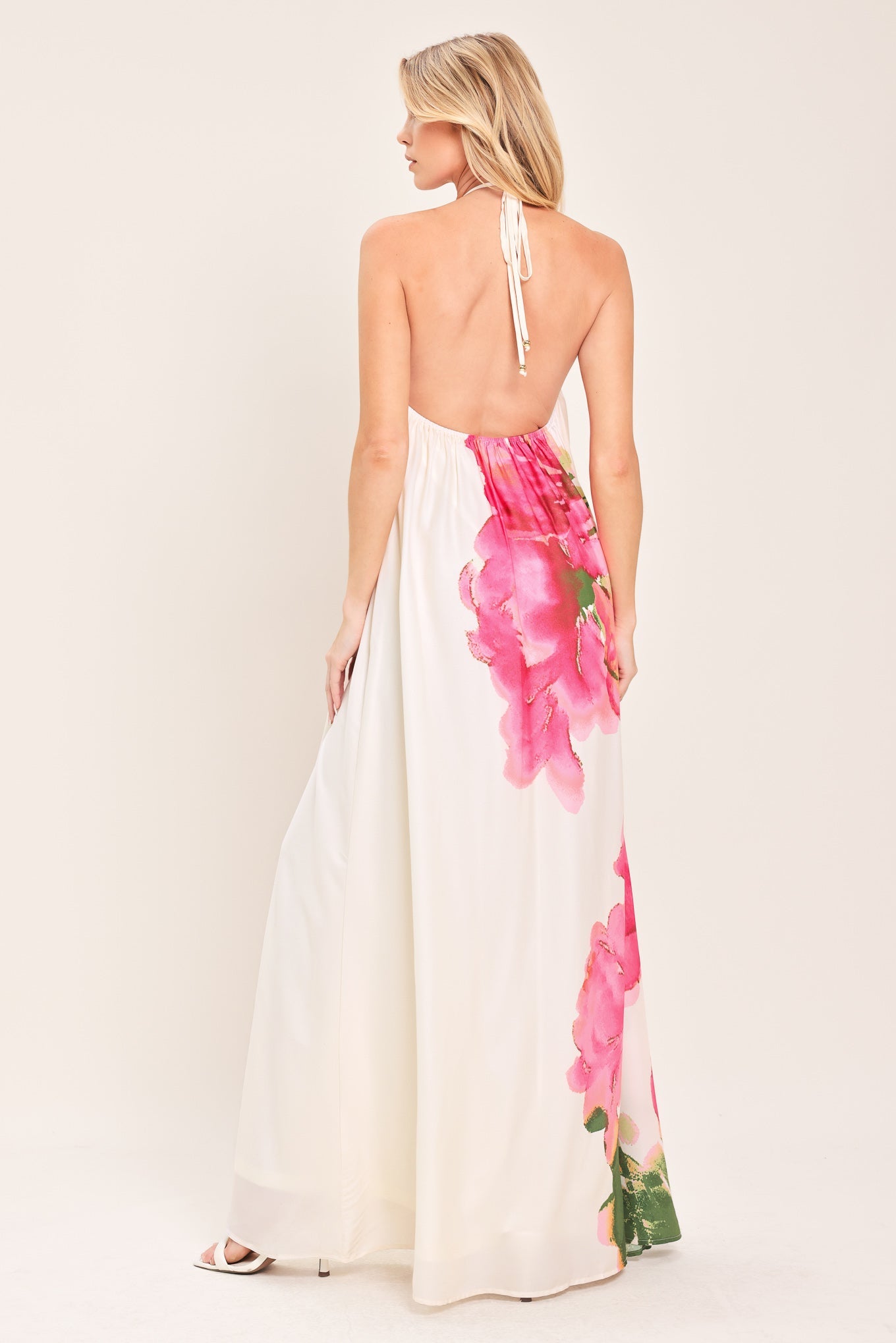 WHISPERING ROSE WOVEN MAXI DRESS - Glamourous Grace