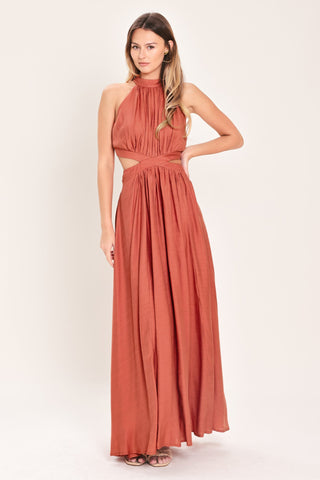 HOT GIRL WOVEN MAXI DRESS - Glamourous Grace