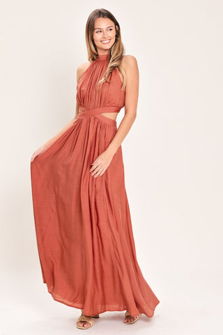 HOT GIRL WOVEN MAXI DRESS - Glamourous Grace