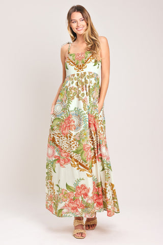 SUMMER OASIS WOVEN ANKLE DRESS - Glamourous Grace
