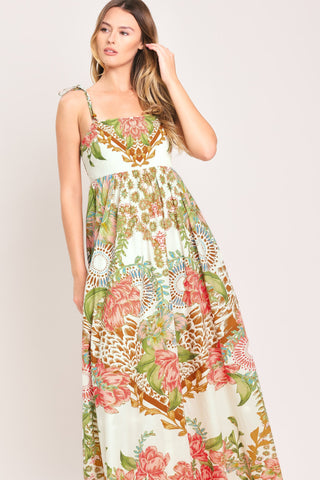 SUMMER OASIS WOVEN ANKLE DRESS - Glamourous Grace