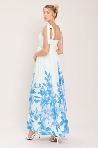 CLOUD BLOSSOM WOVEN MAXI DRESS - Glamourous Grace