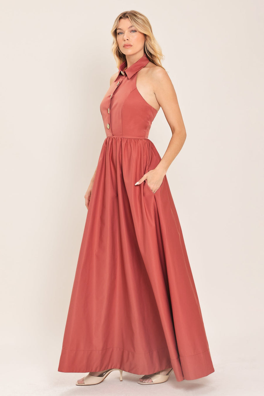 SIENNA SUN WOVEN MAXI DRESS - Glamourous Grace