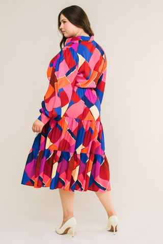 WISE WOMAN WOVEN MIDI DRESS - Glamourous Grace