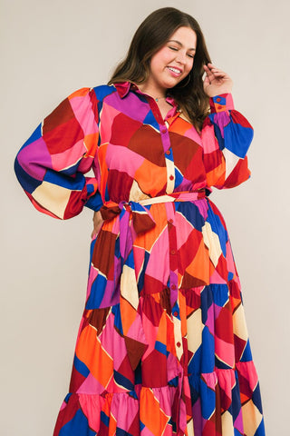 WISE WOMAN WOVEN MIDI DRESS - Glamourous Grace