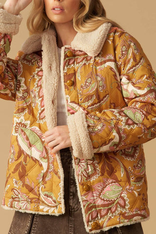 STAY THE SAME QUILT JACKET - Glamourous Grace