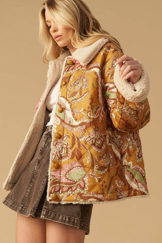 STAY THE SAME QUILT JACKET - Glamourous Grace