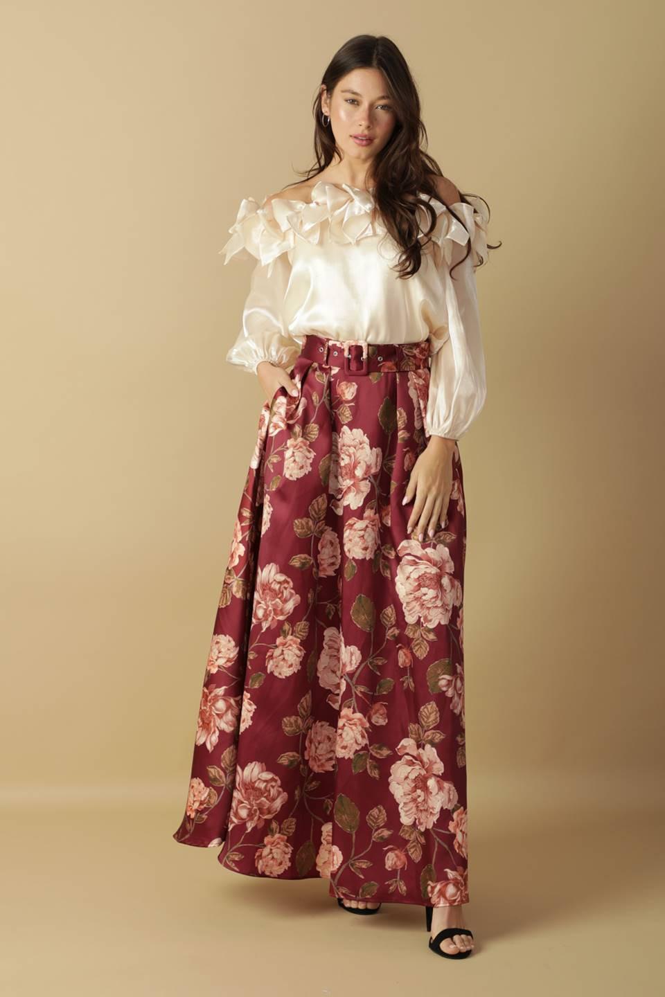 CRUISE CONTROL WOVEN MAXI SKIRT - Glamourous Grace