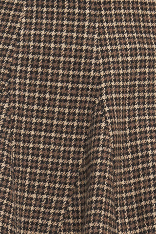 HOUND FLARE TWEED WOVEN SKIRT - Glamourous Grace
