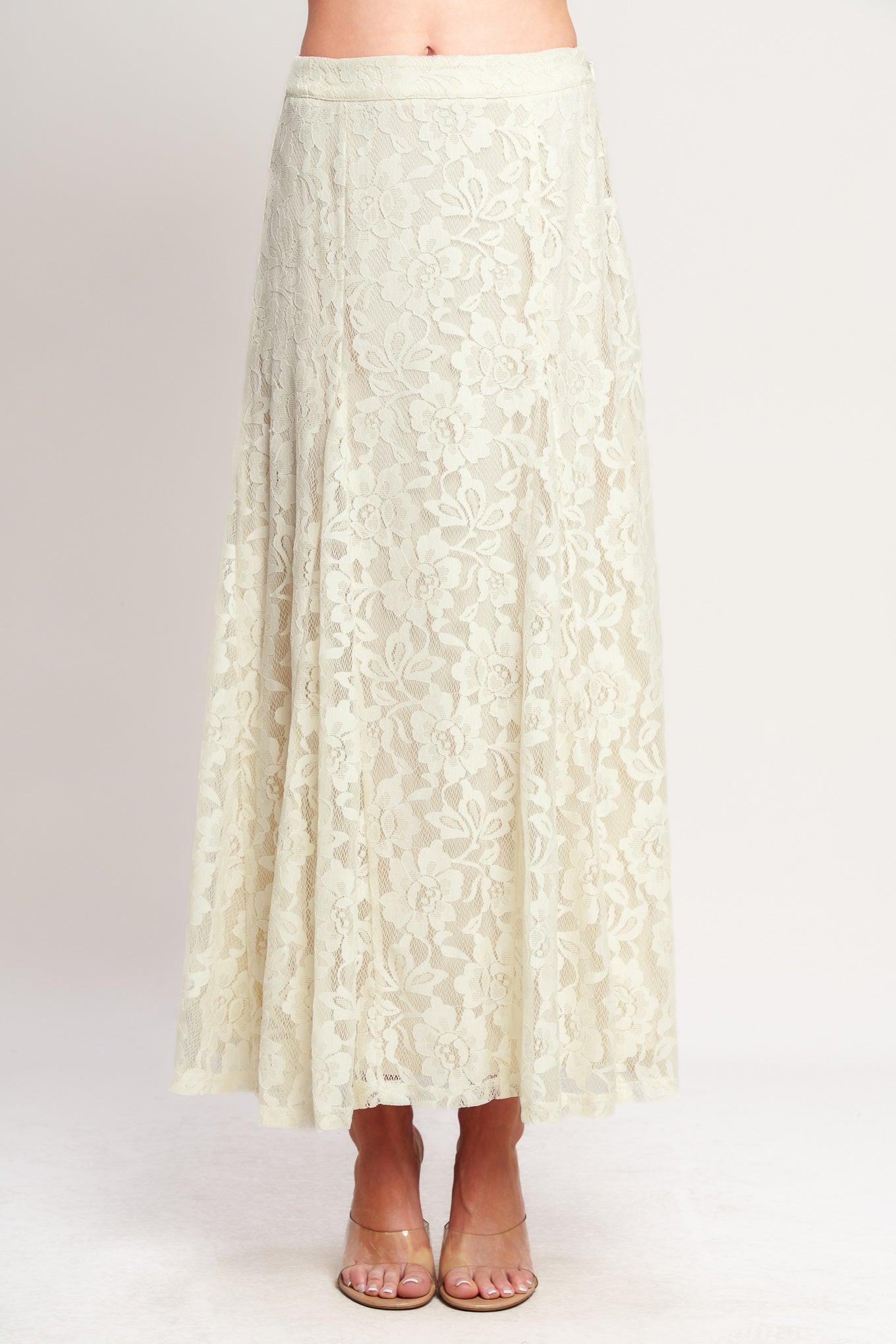 BALLET MUSE WOVEN LACE SKIRT - Glamourous Grace