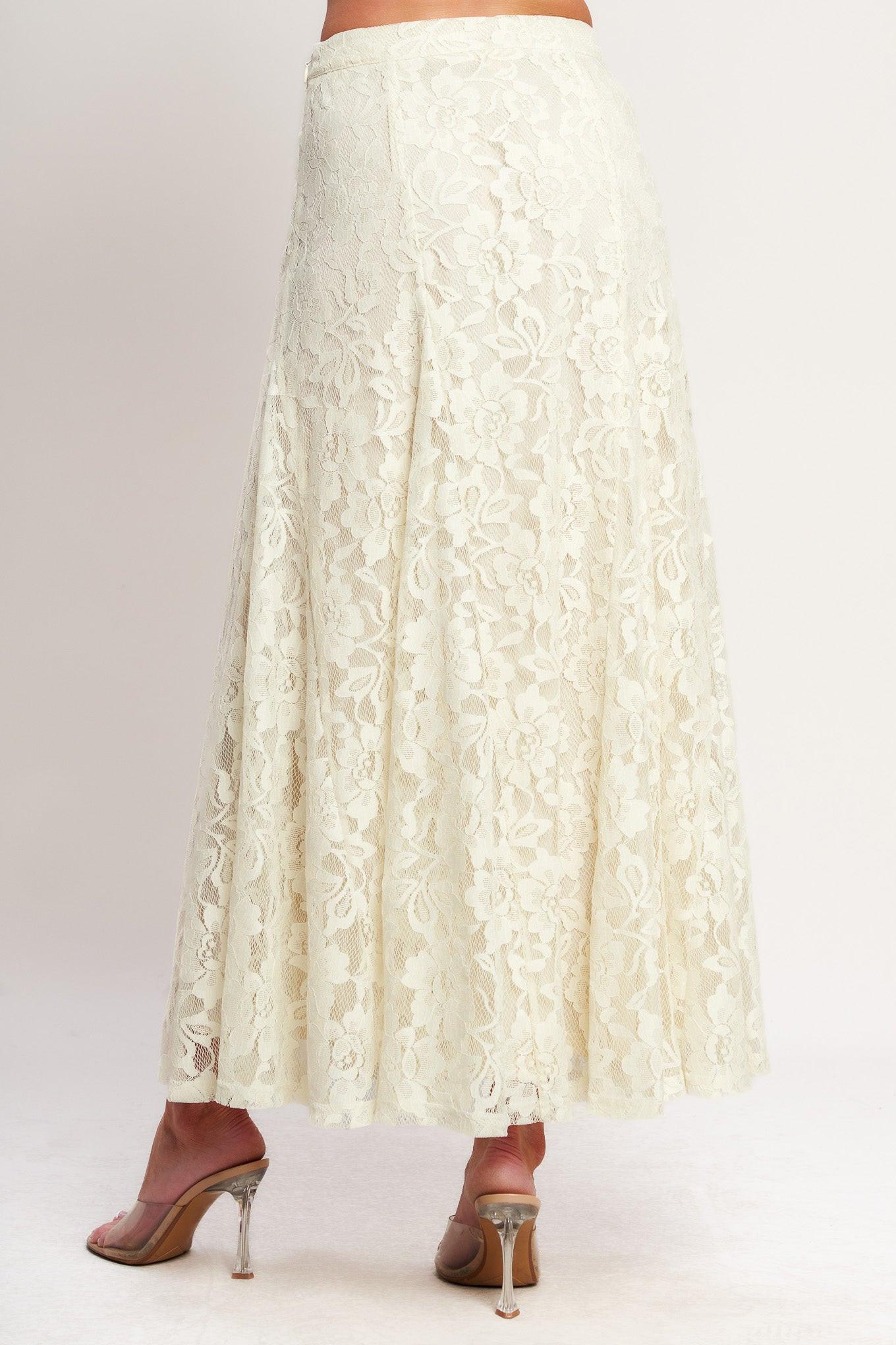 BALLET MUSE WOVEN LACE SKIRT - Glamourous Grace