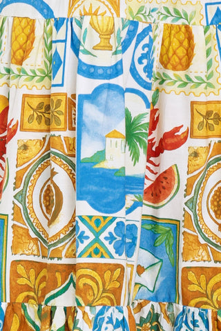 SICILIAN SUMMER WOVEN MAXI SKIRT - Glamourous Grace