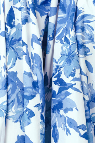 SKY BLOSSOM WOVEN FULL CIRCLE SKIRT - Glamourous Grace