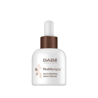 Babe HealthyAging+ Night Peeling Serum: Anti-Aging Skin Renewal & Exfoliation - Overnight Treatment, 30ml - Glamourous Grace